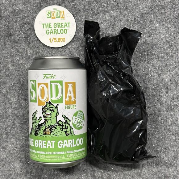 Funko Soda Pop Vinyl | The Great Garloo | LE Common # 1 / 5,800 Pieces - Vaulted - Picture 2 of 3